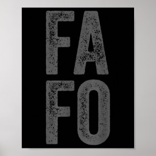 Poster Fafo Por Aí Descubra