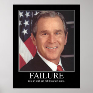 Pôster Failure : George Bush