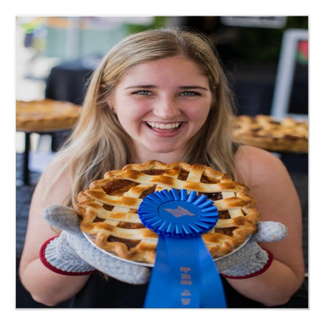 Pôster Fair Baking Contest Photo Customize (Frente)