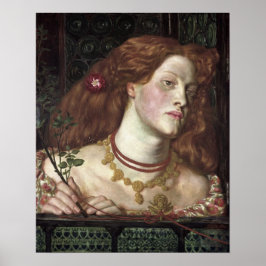 Poster Fair Rosamund (Elegante e Linda Ruiva)