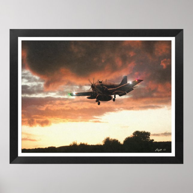 Pôster Fairey Gannet (Frente)