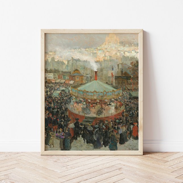 Poster Fairground | Louis Abel-Truchet (Criador carregado)