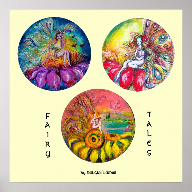 POSTER FAIRIGES DE FLORES MÁGICAS (Frente)