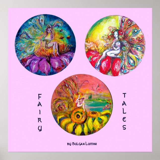 POSTER FAIRIGES DE FLORES MÁGICAS (Frente)