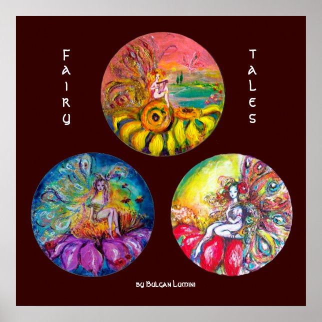 POSTER FAIRIGES DE FLORES MÁGICAS (Frente)