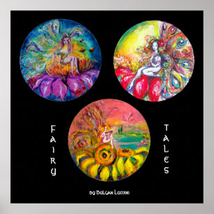 PÔSTER FAIRIÕES DE FLOR MÁGICO