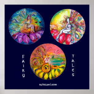 POSTER FAIRIÕES DE FLOR MÁGICO