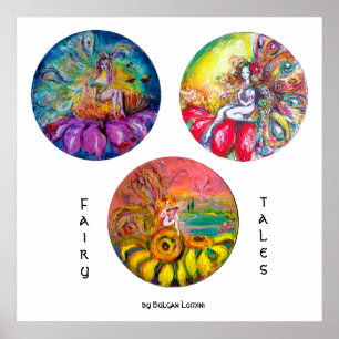 PÔSTER FAIRIÕES DE FLOR MÁGICO
