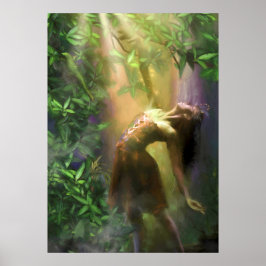 POSTER FAIRY DANCER DANCING IN THE LIME LIGHT