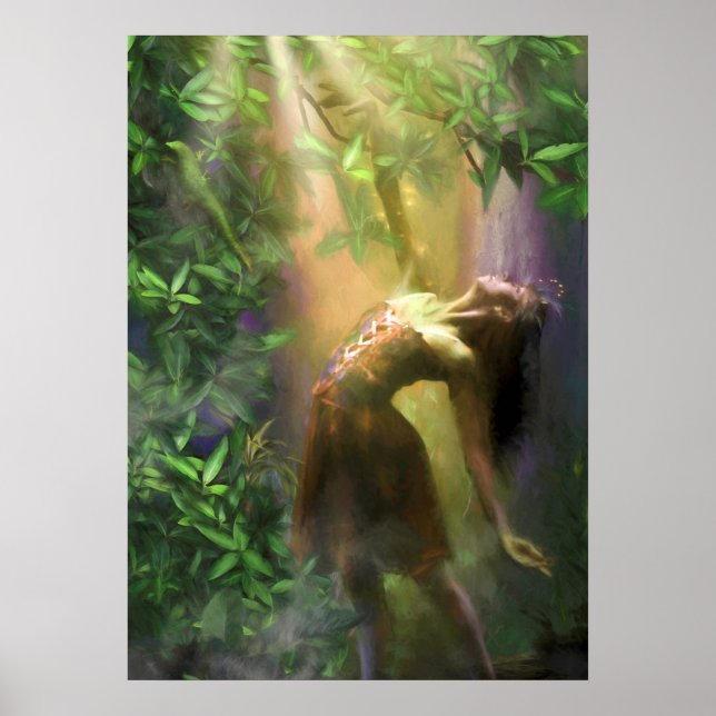 POSTER FAIRY DANCER DANCING IN THE LIME LIGHT (Frente)