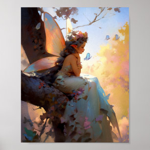 Poster Fairy Girl Fantasy Art