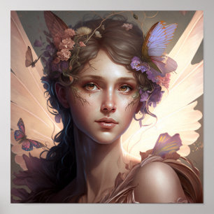 Poster Fairy Lady Fantasy Art