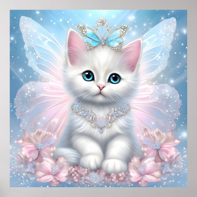 Poster Fairy Princess Kitten (Frente)