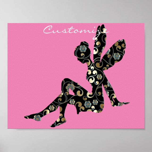 Poster Fairy Silhouette Thunder_Cove (Frente)