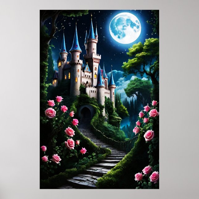 Poster Fairy Tale Castle Fantasy (Frente)
