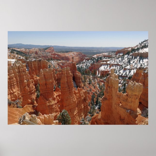 Poster Fairyland Canyon no Parque Nacional do Bryce Canyo (Frente)