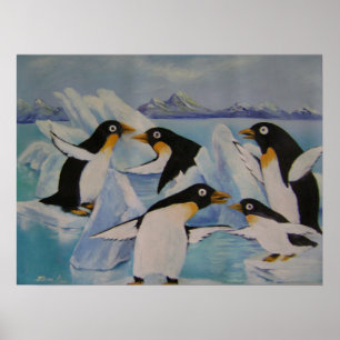 Poster fairyland do penquin