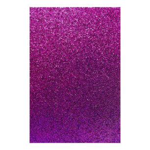 Pôster Faísca Glittery do fundo roxo do brilho