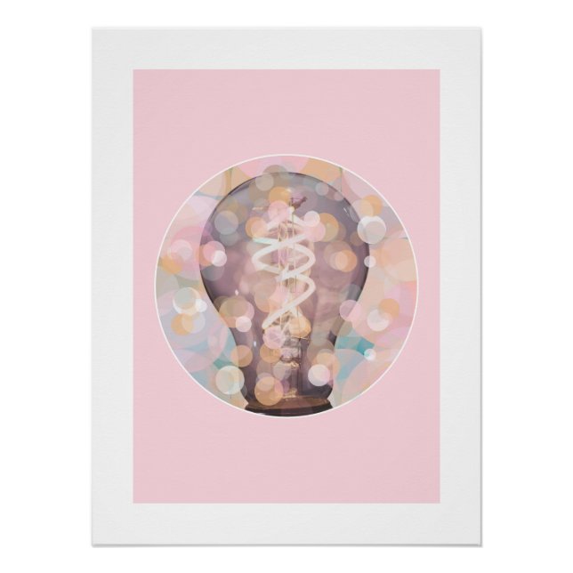 Pôster Faíscas das lâmpadas (Frente)