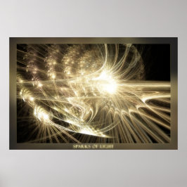 Poster Faíscas De Luz