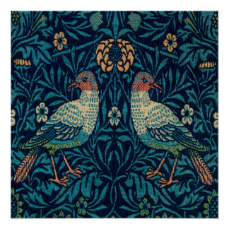 Pôster Faisões William Morris