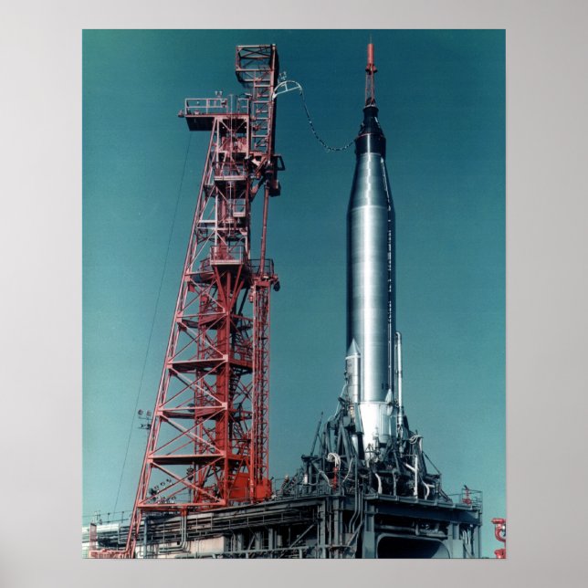 Poster Faith 7 (Mercury Atlas 9) (Frente)