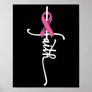 Poster Faith Cross Warrior Survivor Friso Rosa