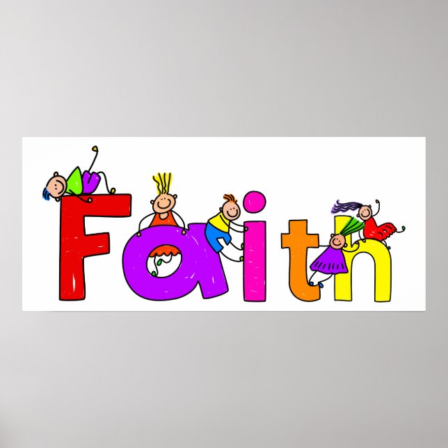 Poster Faith Kids (Frente)