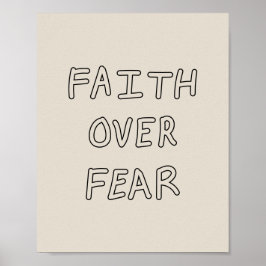 Poster Faith over Fear