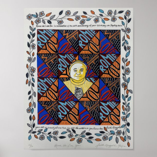 Poster Faith Ringgold (25) (Frente)