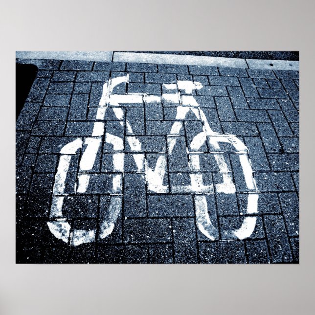 Poster Faixa de bicicleta - II (Frente)