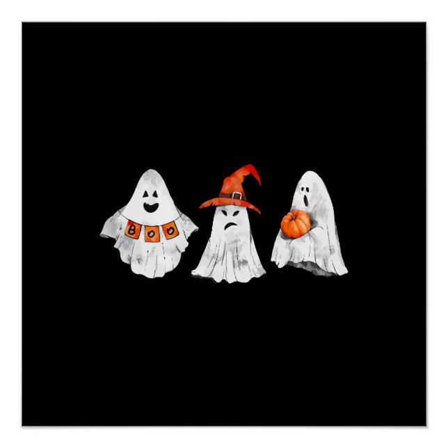Pôster Faixa de festa de Halloween, decoração de casa par (Frente)