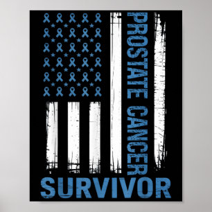 Poster Faixa de Sinalizador de Vintagem do Sobrevivente d