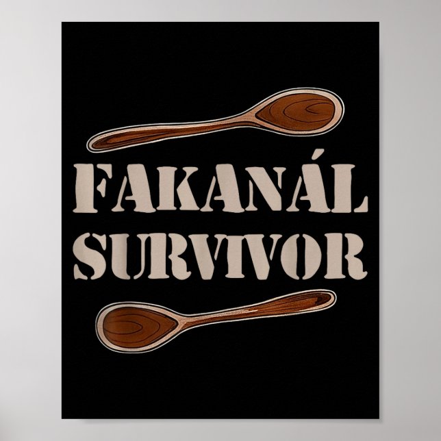 Poster Fakanál Survivor  (Frente)