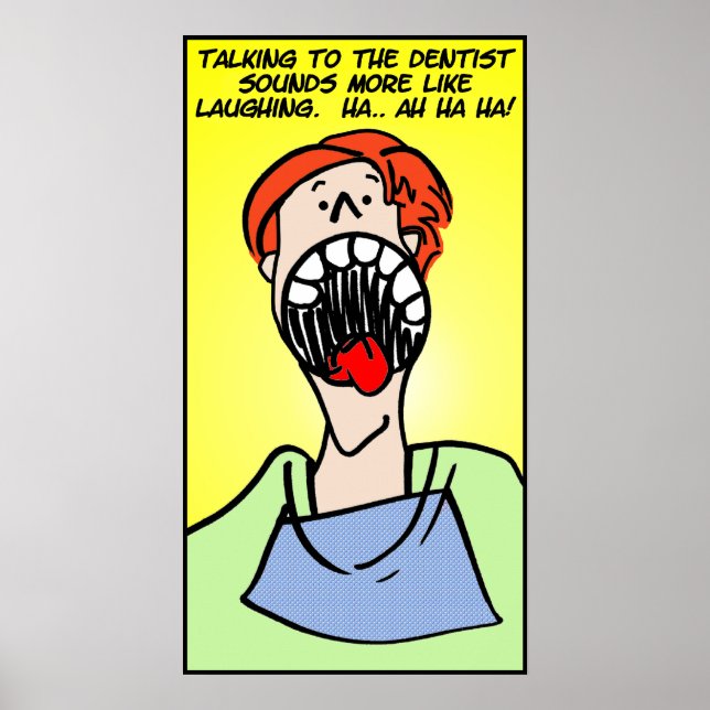 Poster Falando com o Dentista (Frente)
