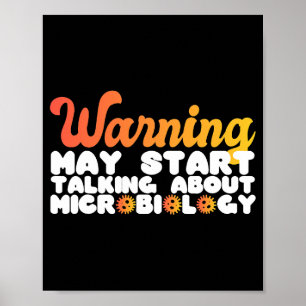 Poster Falando Sobre Microbiologista Microbiologista 3