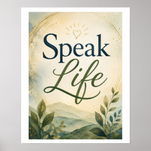 Poster Falar Vida