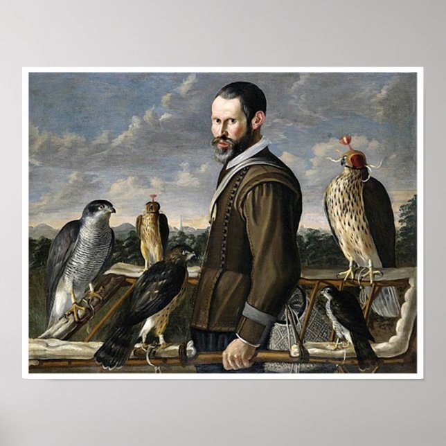 Poster Falconer - século XVII (Frente)