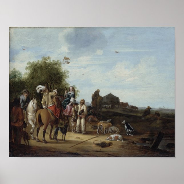 Pôster Falconry (Frente)