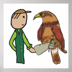 Poster Falconry