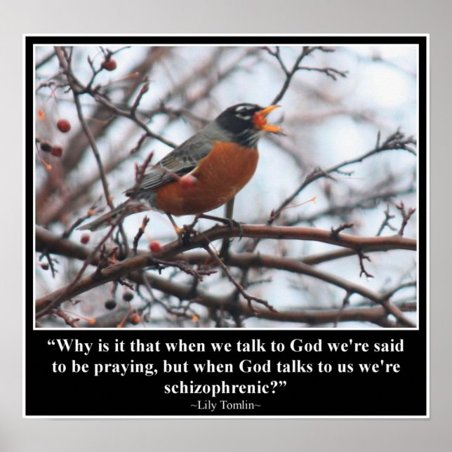 Poster Fale com Deus (Frente)