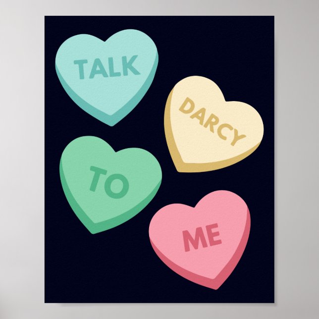 Poster Fale comigo Darcy III (Frente)