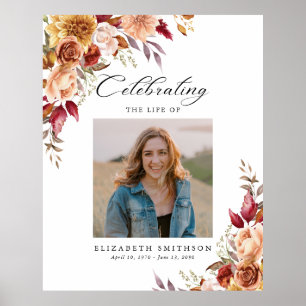 Poster Fall Autumn Program Photo Order