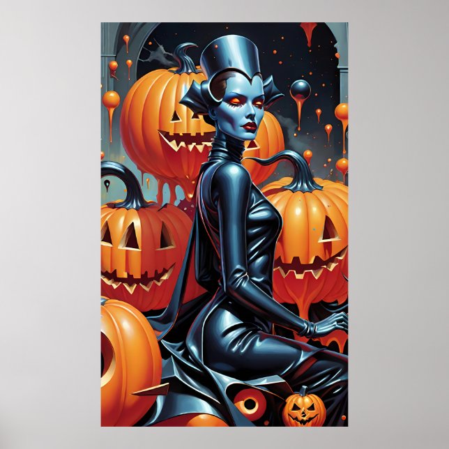 Poster Fall Fashion's Weekend Witch Queen (Frente)