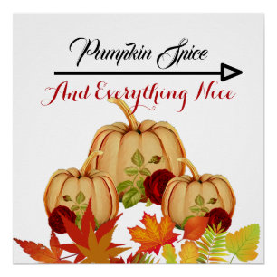 Pôster Fall Pumpkin Patch Sinal Farmhouse Produção Orgâni