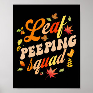 Poster Fall Season deixa Bunnyer Leaf Bunnying Squad