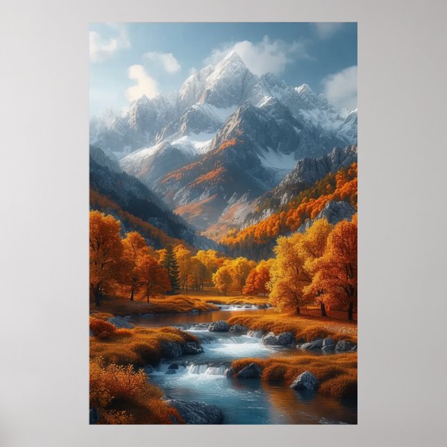 Poster Fall Stream (Frente)