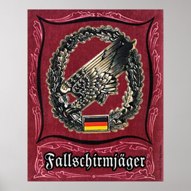Poster Fallschirmjaeger (Frente)