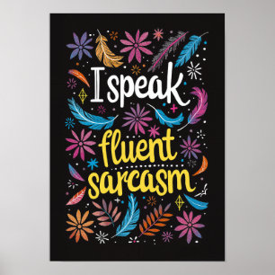 Poster Falo Arte Fluente Sarcasmo