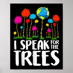 Poster Falo Por Árvores Dia da Terra Salvar A Inspiração